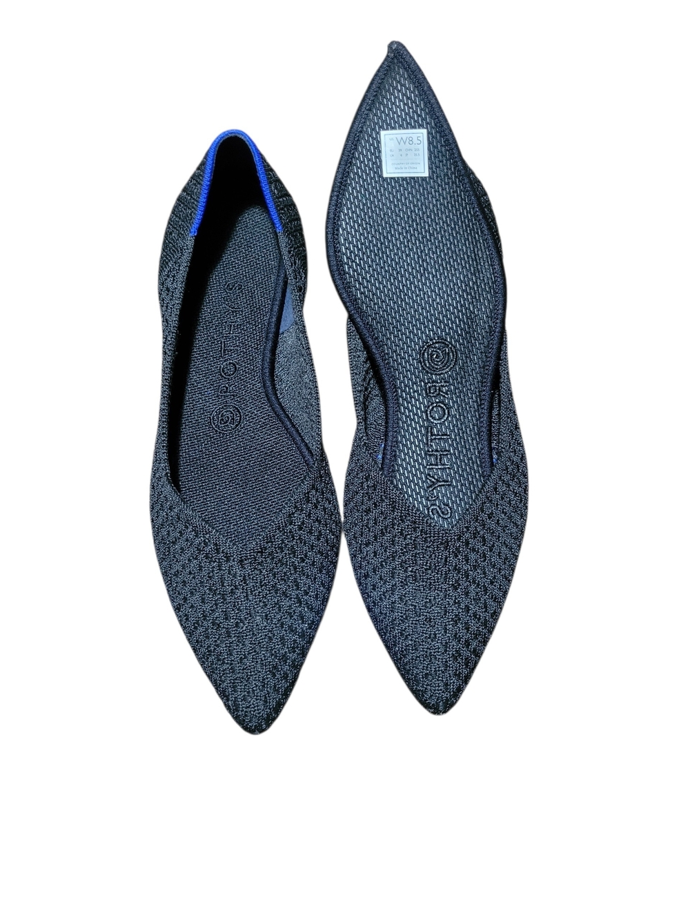 Rothy's Knit Pointed Toe Flats - Picture 2 of 6